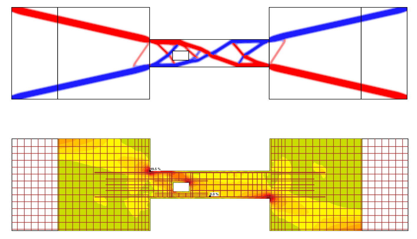 Solve critical parts of shear walls IDEA StatiCa